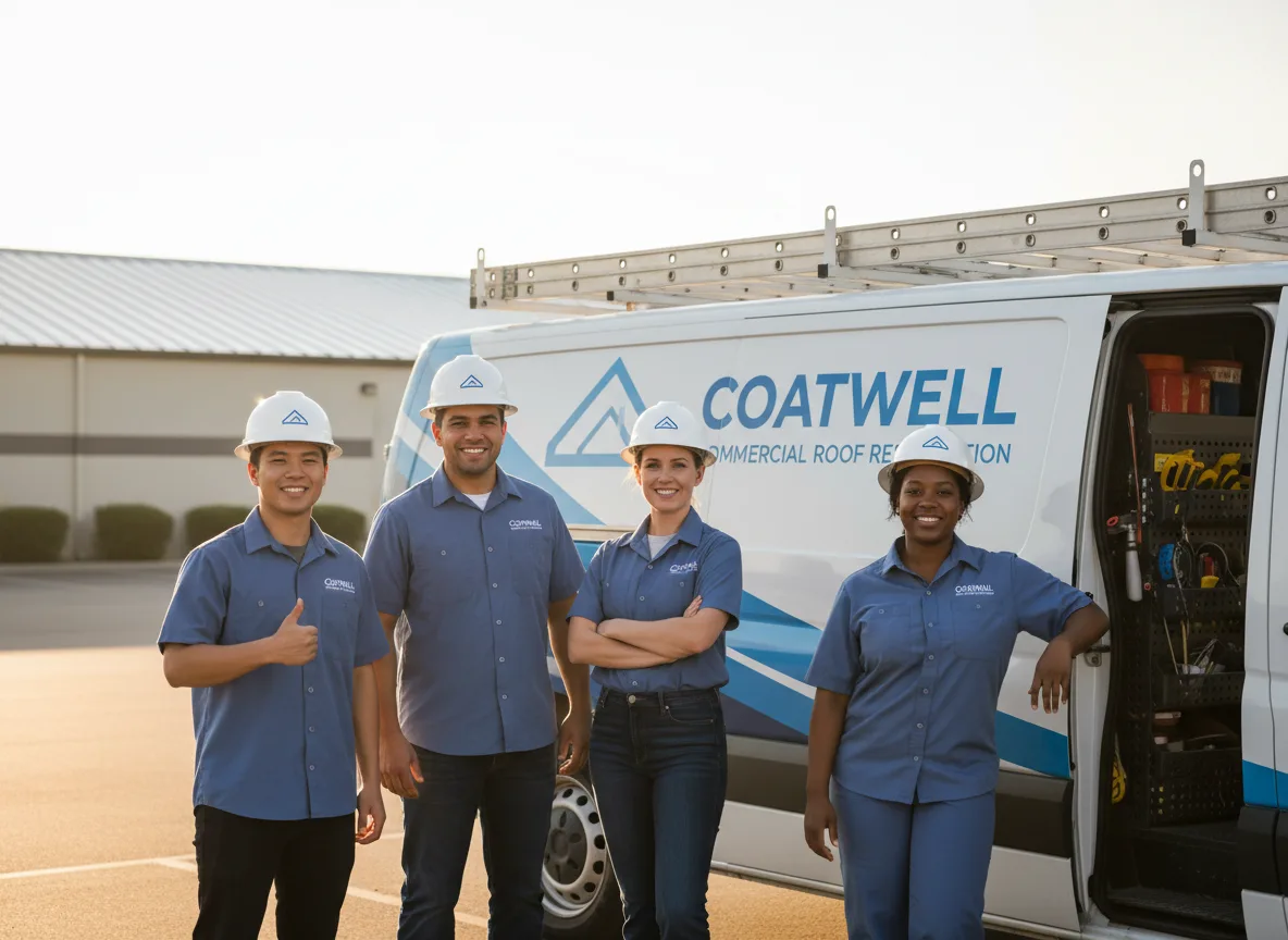 Commercial roof coating company in Durham, OK
